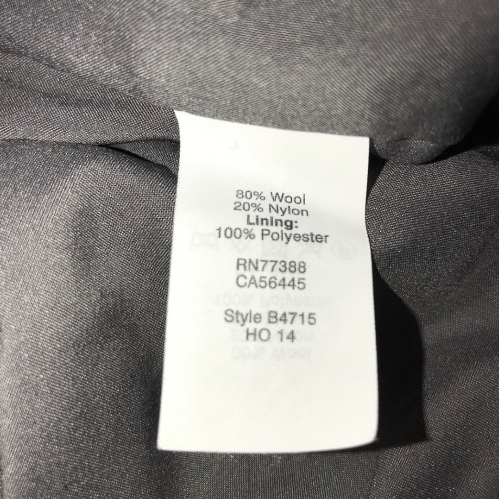 Madewell Atelier Grey Wool Blend Skirt in size 2 - Picture 9 of 9